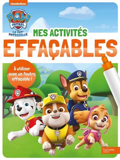 Couverture de La Pat' Patrouille - Mes activités effaçables par Collectif, Collectif,