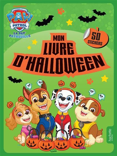 La Pat' Patrouille - Mon livre d'Halloween Activités et autocollants