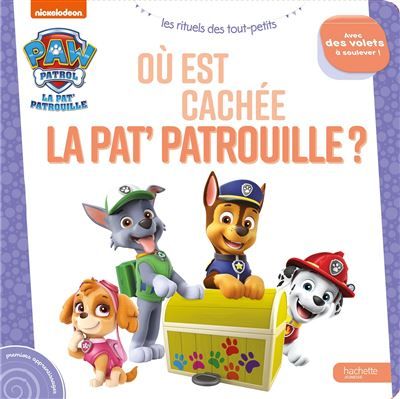 La Pat' Patrouille - Où est cachée la Pat' Patrouille ? - Livre à flaps Mes premiers apprentissages