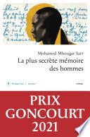La plus secrète mémoire des hommes