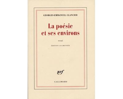 La poésie et ses environs