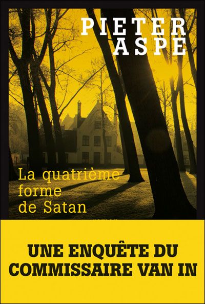 Couverture de La Quatrième Forme de Satan - Emmanuèle Sandron par Pieter Aspe