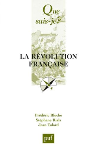 Couverture de La Révolution française par Jean Tulard