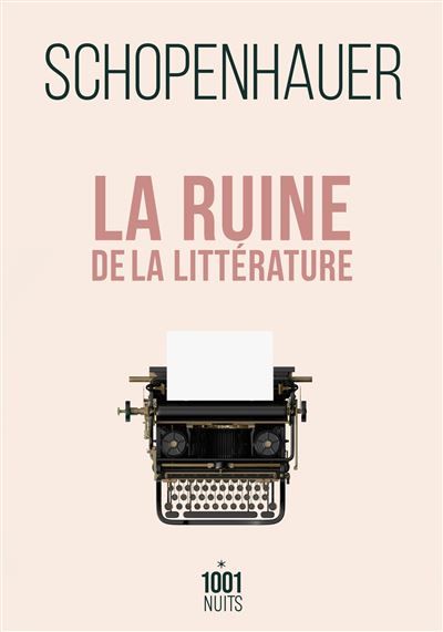 La ruine de la littérature