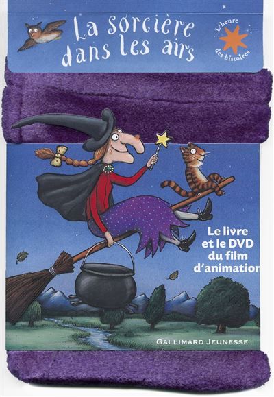La sorcière dans les airs Livre avec un DVD