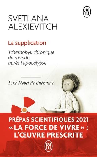 La supplication Tchernobyl, chroniques du monde après l'apocalypse