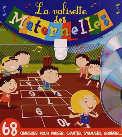 La valisette des maternelles Coffret 2 livres et 3 CDaudio