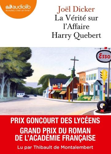 La verite sur l'affaire Harry Quebert : Livre audio 2 CD MP3 (French Edition) [ audiobook ]
