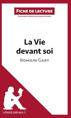 La vie devant soi de Romain Gary Fiche de lecture