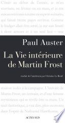 La Vie intérieure de Martin Frost