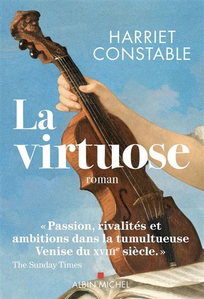 Couverture de La Virtuose par Harriet Constable