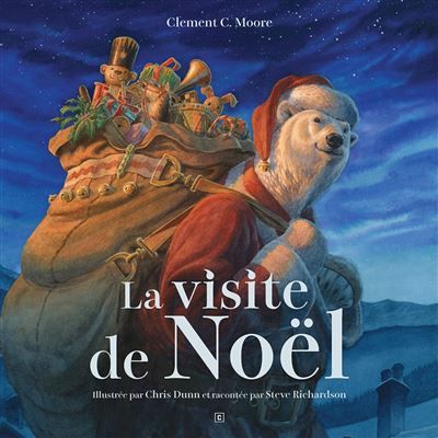 Couverture de La visite de Noël par Steve Richardson