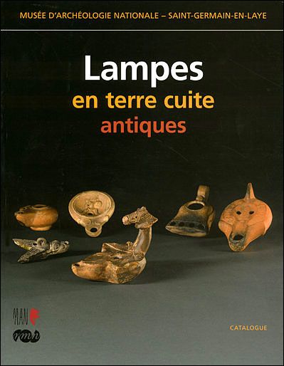 Lampes en terre cuite antiques Musee d'archeologie nationale - saint-germain-en-laye