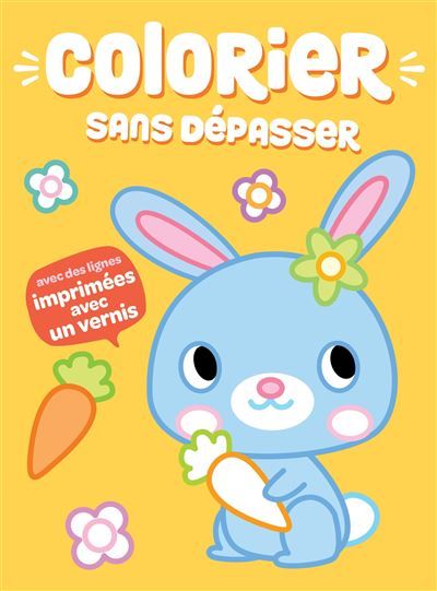 Lapin - Colorier sans dépasser