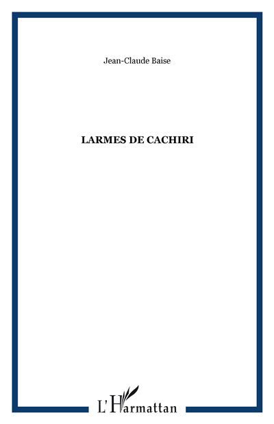 Larmes de cachiri