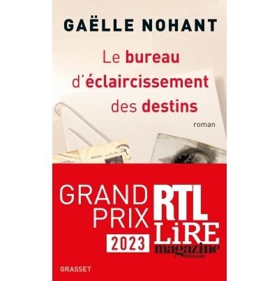 Le bureau d'éclaircissement des destins Prix RTL-Lire  2023