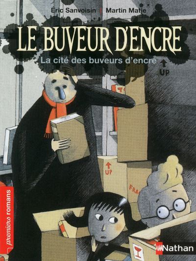 Couverture de Le buveur d'encre: La cité des buveurs d'encre par Eric Sanvoisin