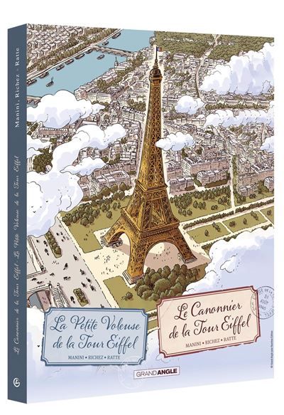 Le Canonnier de la Tour Eiffel / La Petite voleuse de la Tour Eiffel - écrin Ecrin 2 Volumes