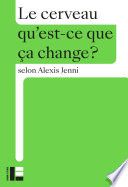 Couverture de Le cerveau par Alexis Jenni