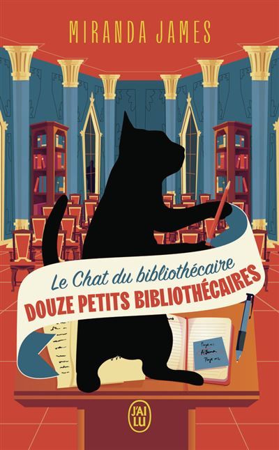 Le Chat du bibliothécaire Douze petits bibliothécaires