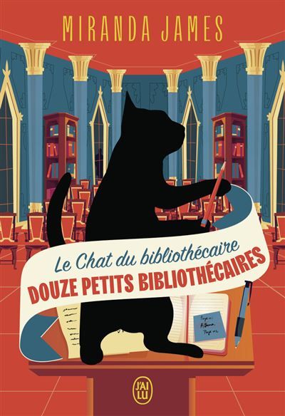 Le Chat du bibliothécaire Douze petits bibliothécaires