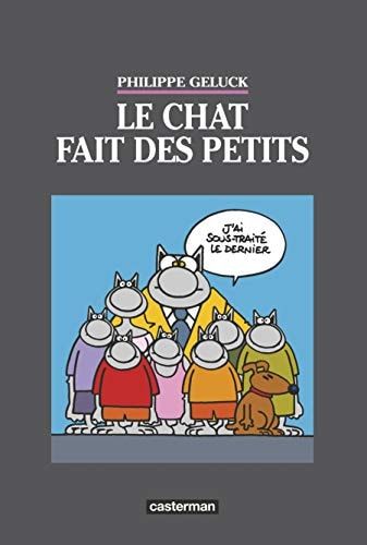 Le chat fait des petits 3 volumes + 1 planche en bois numérotée et signée