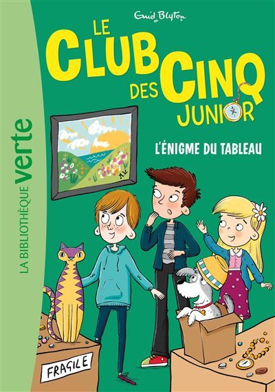 Le Club des Cinq Junior, Tome 17 - L'énigme du tableau