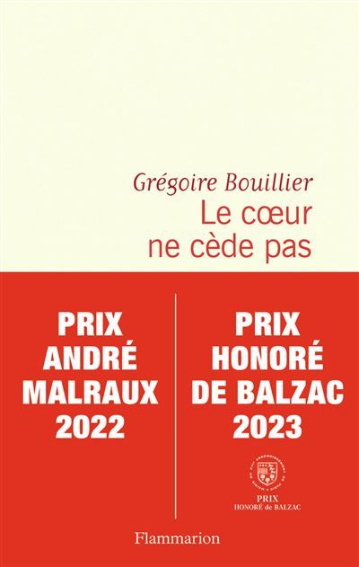Le coeur ne cède pas Prix André Malraux 2022