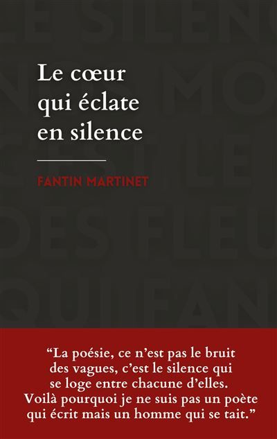 Le coeur qui éclate en silence - Fantin Martinet - Books On Demand
