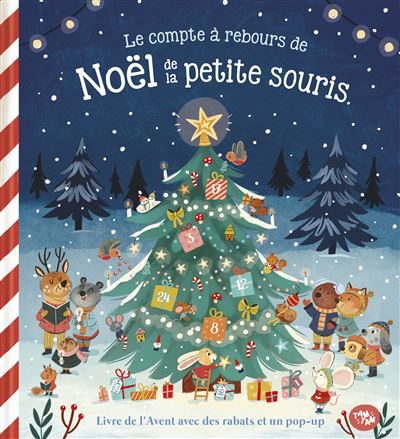 Le compte à rebours de Noël de la petite souris