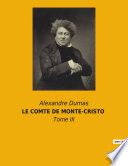 Couverture de LE COMTE DE MONTE-CRISTO par Alexandre Dumas