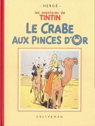 Le Crabe aux pinces d'or Fac Similé noir et blanc