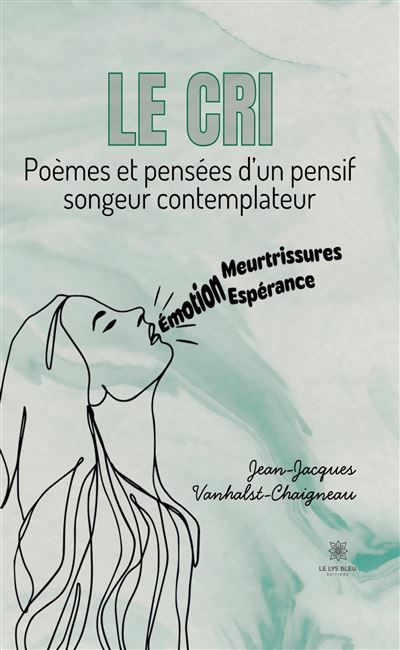 Le cri Poèmes et pensées d'un pensif songeur contemplateur