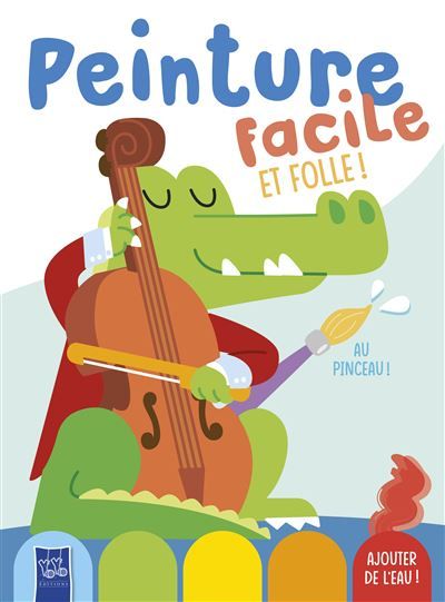 Le Crocodile - Peinture facile et folle !