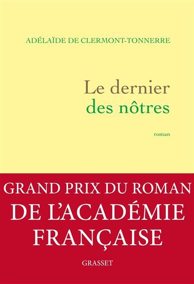 Le dernier des nôtres Roman