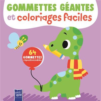 Le dinosaure - Gommettes géantes