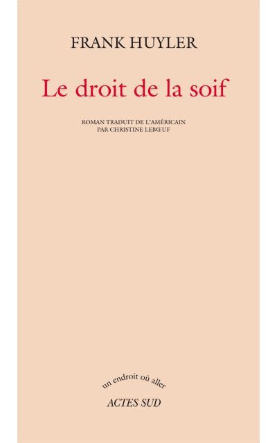 Le Droit de la soif