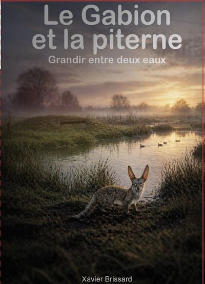 Couverture de Le Gabion et la piterne Grandir entre deux eaux par Xavier Brissard