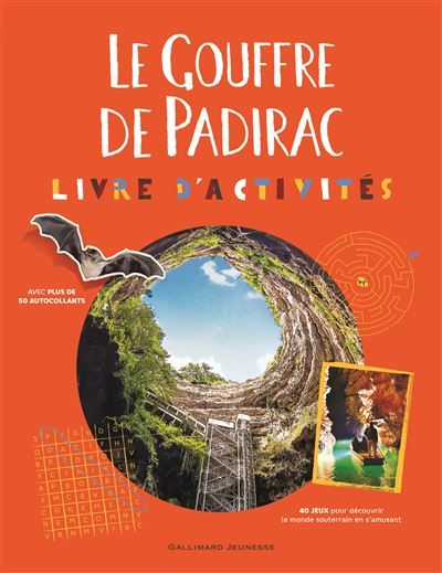 Le gouffre de Padirac Livre d'activités