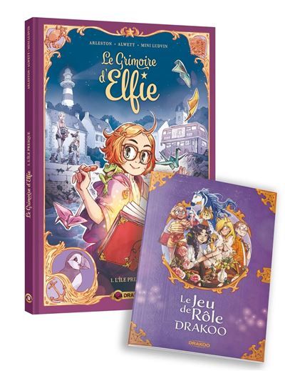 Le Grimoire d'Elfie - vol. 01 + jeu de rôle offert - édition limitée L'île presque