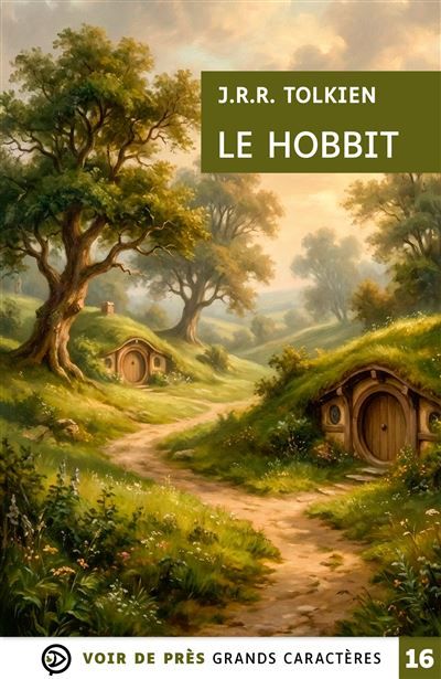 Le hobbit Edition en gros caractères - J.R.R. (John Ronald Reuel) Tolkien