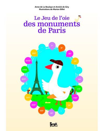 Le Jeu de l'oie des monuments de Paris