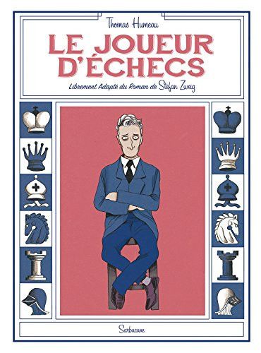Couverture de Le joueur d'échecs par Thomas Humeau
