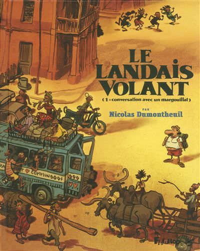 Le Landais volant Conversation avec un margouillat