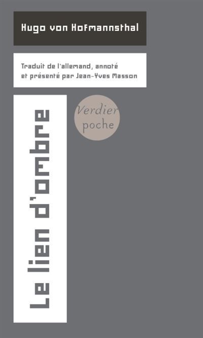 Le lien d'ombre Edition bilingue français-allemand
