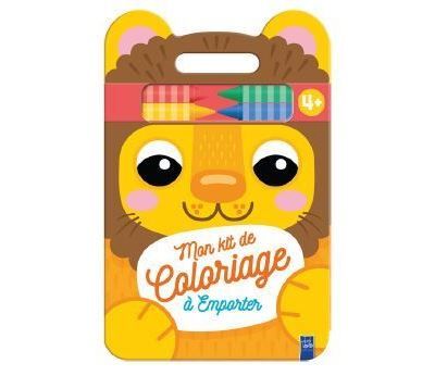 Le lion - Kit coloriage