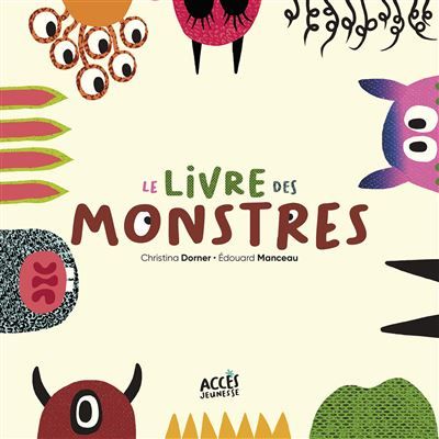 Le livre des monstres Avec un QR code pour écouter l'histoire