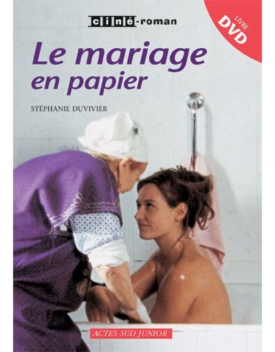 Le mariage en papier Livre avec un DVD