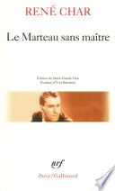 Couverture de Le marteau sans maitre / Moulin premier par René Char