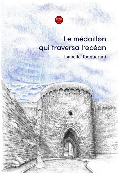 Couverture de Le Médaillon qui traversa l'océan par Isabelle Touquerant